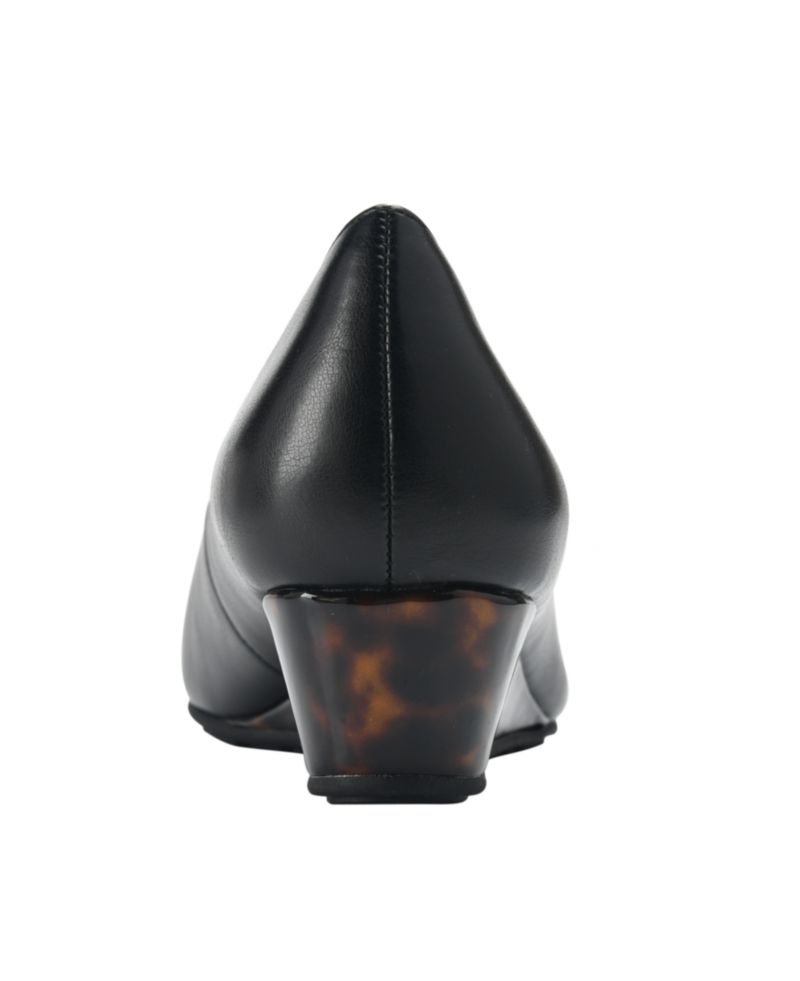 Women's Candra Low Wedge Peep Toe Dress Pumps