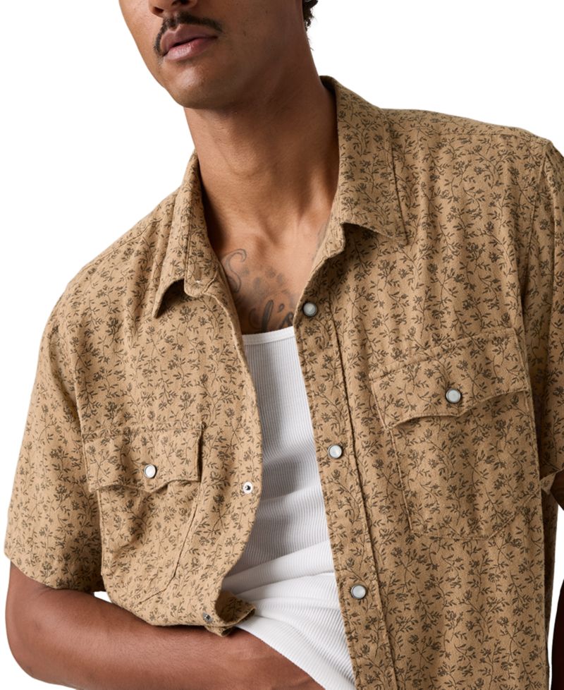 Men's Short-Sleeve Western Shirt