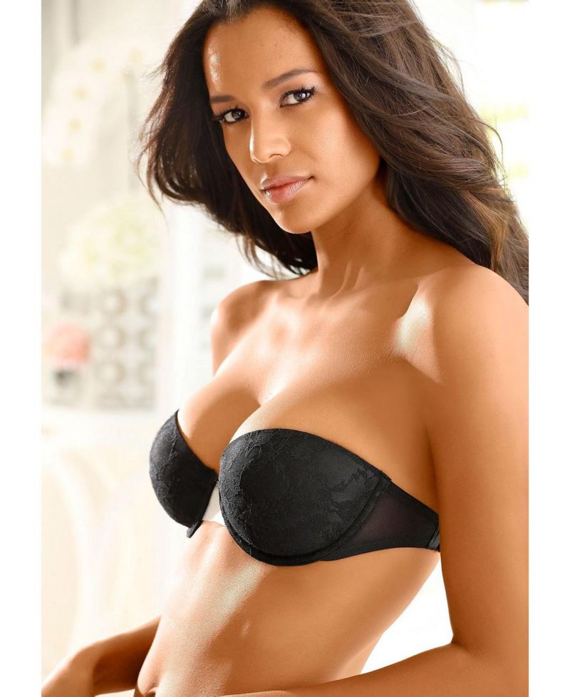 Women's Lace Accent Everyday Comfort Strapless Bra