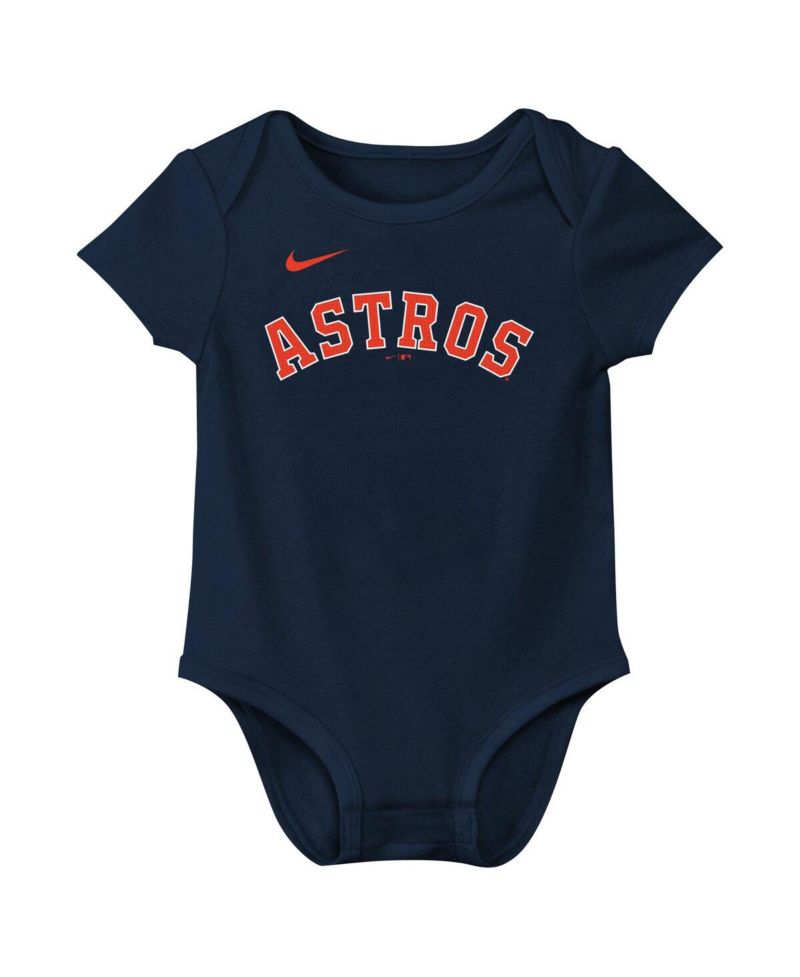 Baby Jose Altuve Navy Houston Astros Fuse Name & Number Bodysuit