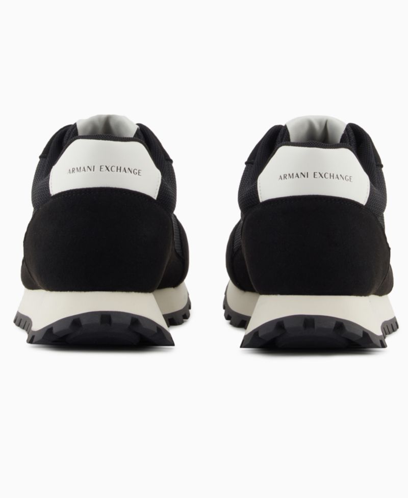 Men's Drop Logo Mesh Sneakers