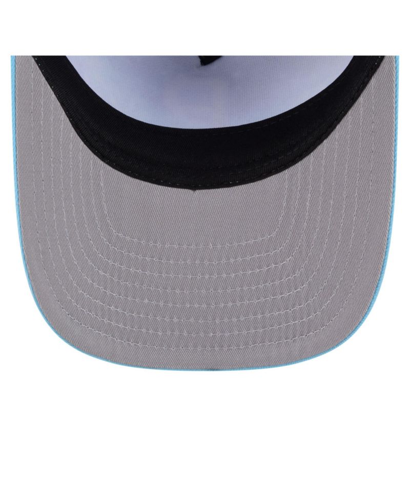 Men's Light Blue Pittsburgh Pirates Deep Water Pre-Curved 9FIFTY A-Frame Snapback Hat