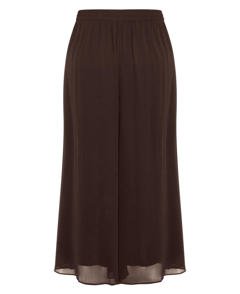 Plus Size Skyla High-Rise Pull-On Wide-Leg Pants