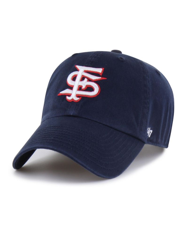 Men's '47 Navy Fresno State Bulldogs Clean Up Adjustable Hat