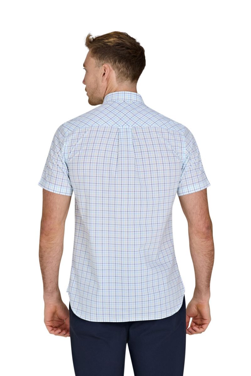 Men's Short Sleeve Cotton Poplin Shirt