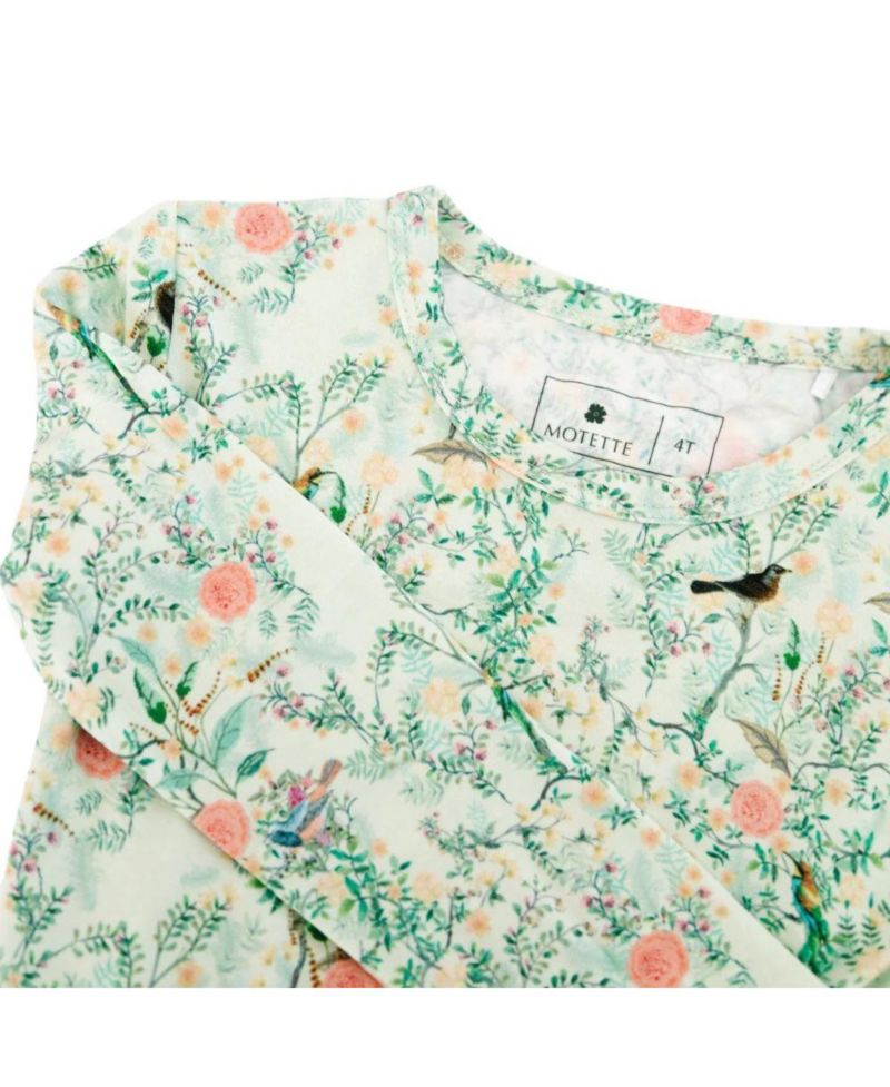 Baby Girls Sage Blossom Pajama Set