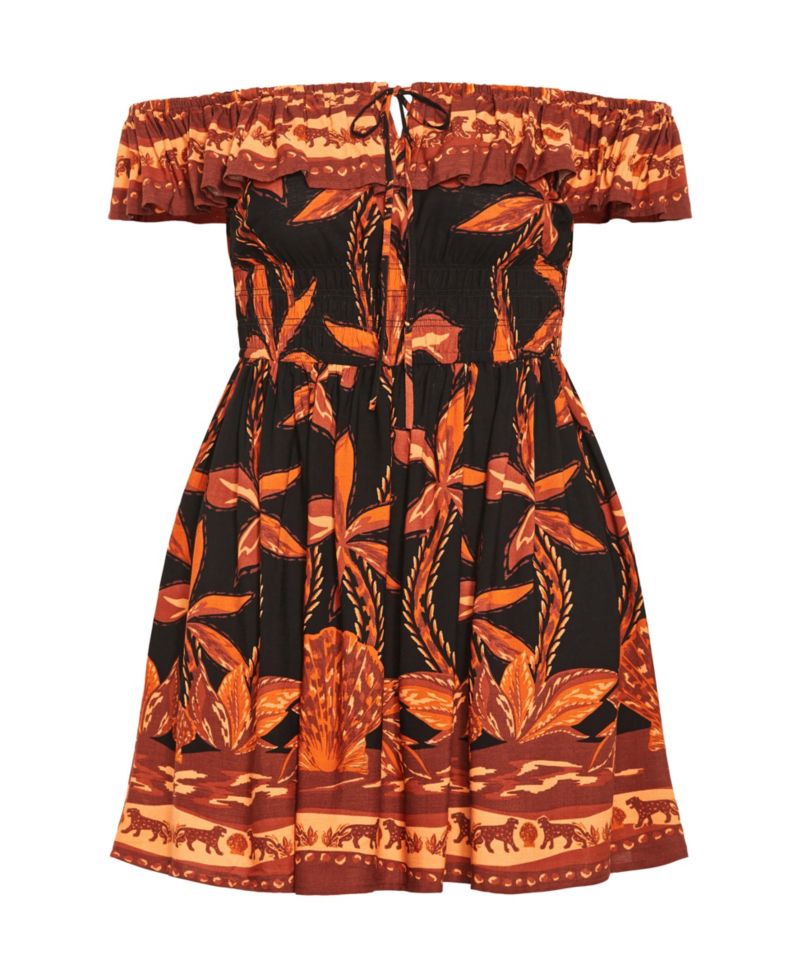 Women's Tahitian Border Dress
