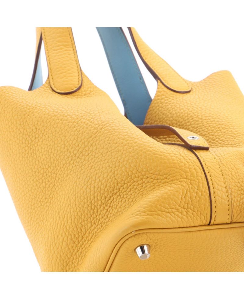 Pre-Owned Hermes PM Eclat Picotin Lock Bag Clemence