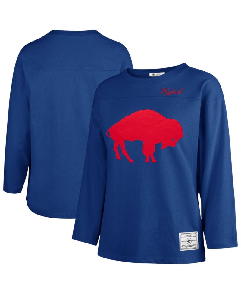 Women's Buffalo Bills Game Nod Timeless Long-Sleeve T-Shirt