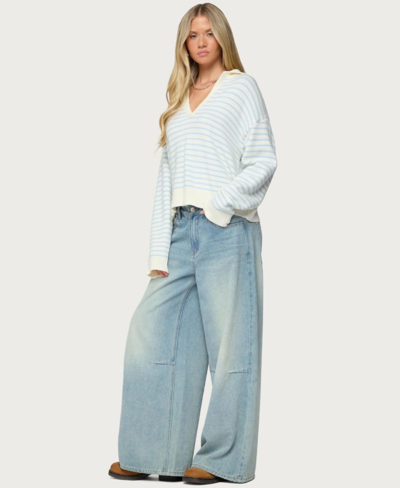 Women's Copenhagen Oversized Striped Sweater