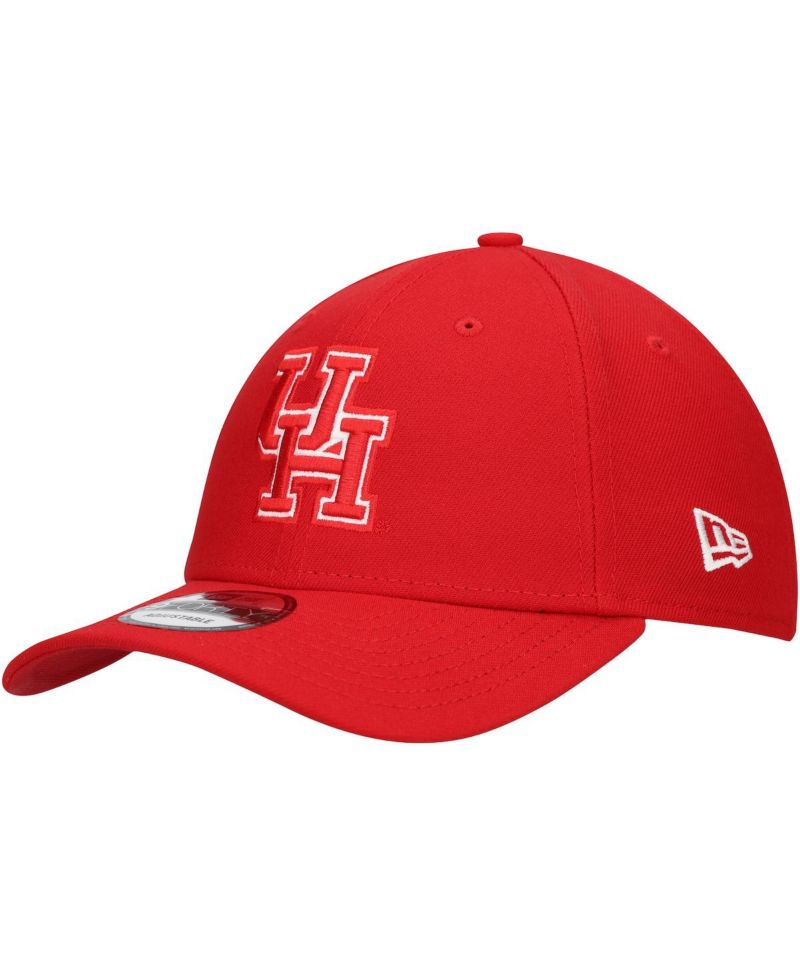 Men's Red Houston Cougars Team 9FORTY Adjustable Hat