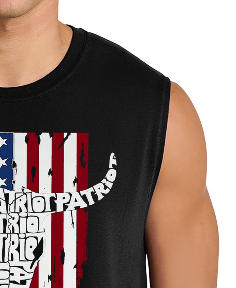Men's Cow Skull Tank Top