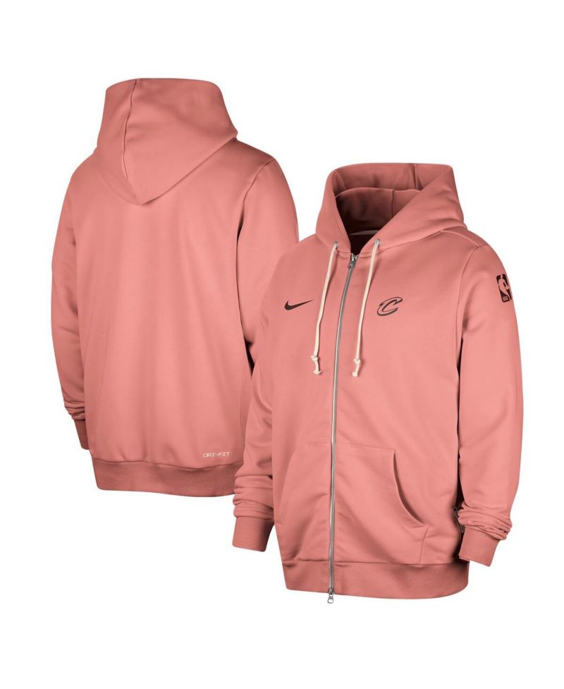 Men's Red Cleveland Cavaliers Authentic Standard Issue Full-Zip Hoodie Jacket