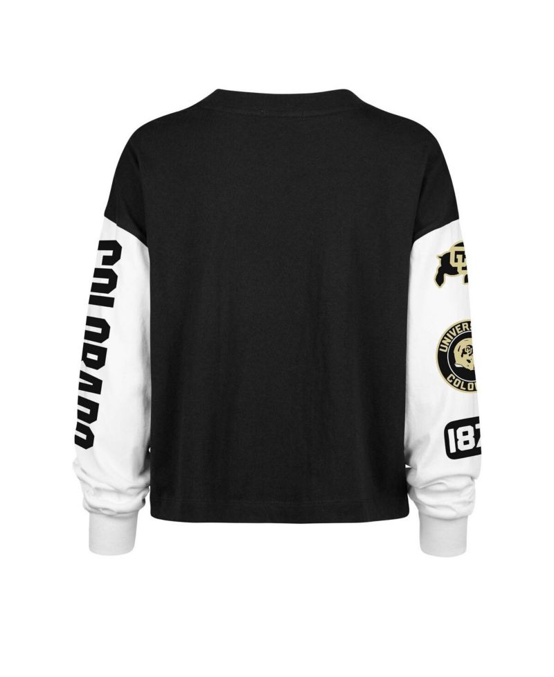 Women's Black Colorado Buffaloes Sydney Long Sleeve T-Shirt