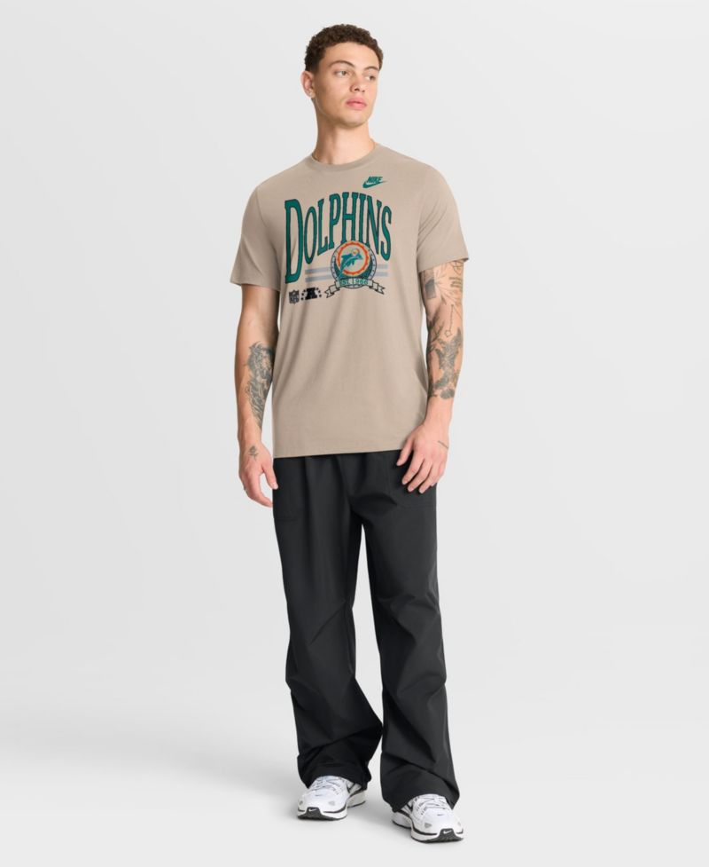 Men's Miami Dolphins Vintage Rewind Tri-Blend T-Shirt