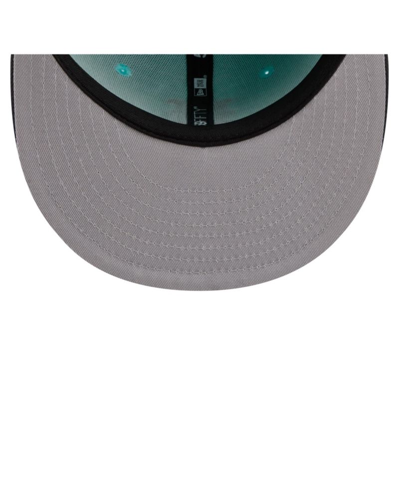 Men's Turquoise/Charcoal New York Mets Two-Tone Color Pack 59FIFTY Fitted Hat