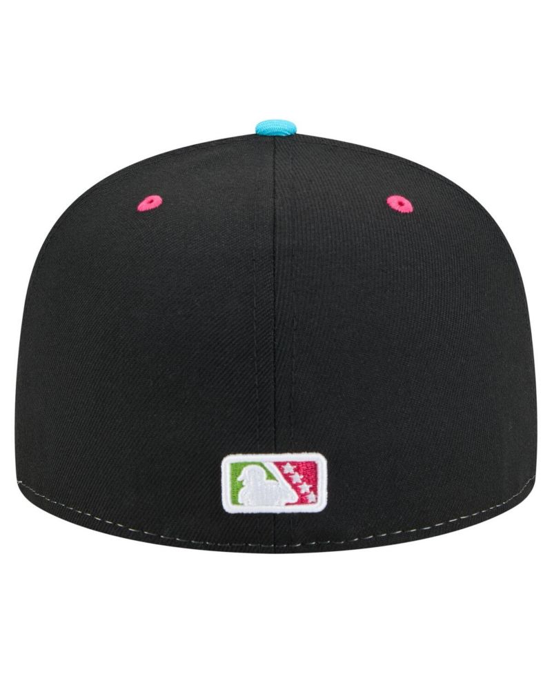Men's White/Light Green Modesto Nuts Copa de la Diversion 59FIFTY Fitted Hat