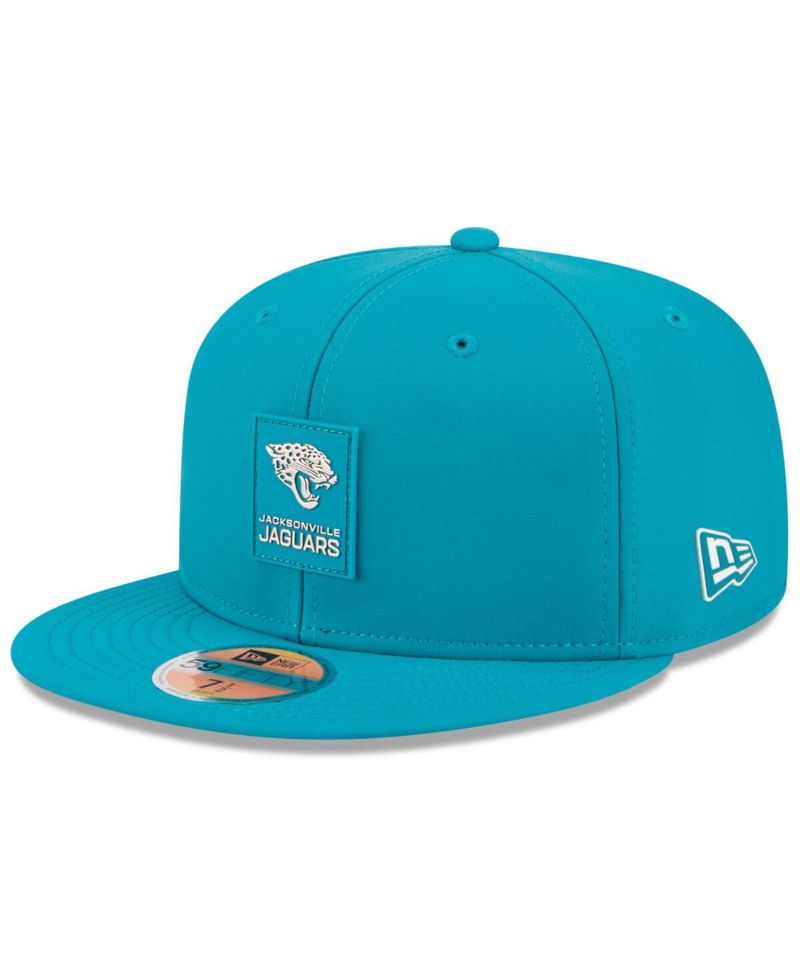 Men's Teal Jacksonville Jaguars 2025 Sideline 59FIFTY Fitted Hat