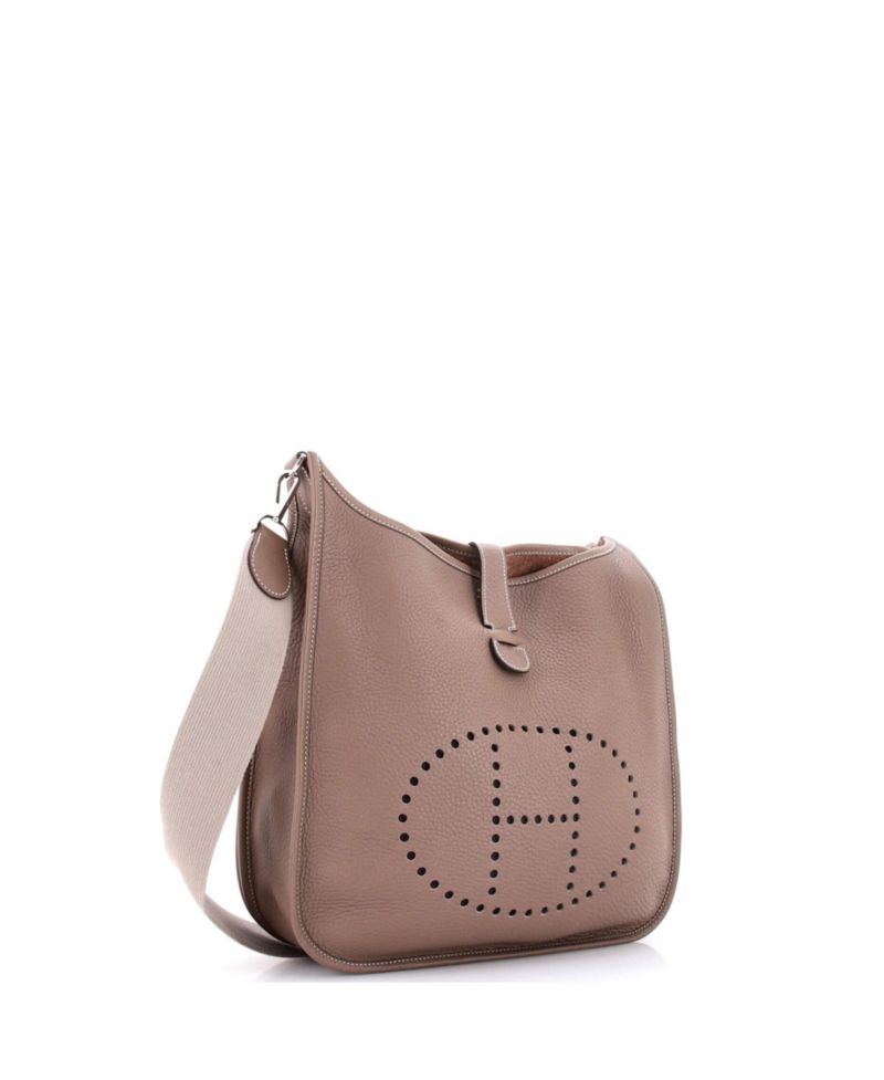 Pre-Owned Hermes GM Evelyne Bag Gen II Clemence