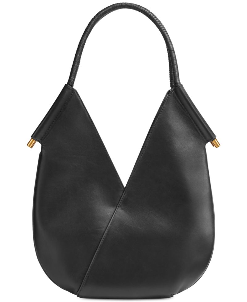 Baldwin Mini Shoulder with Leather Wrapped Rounded Handle