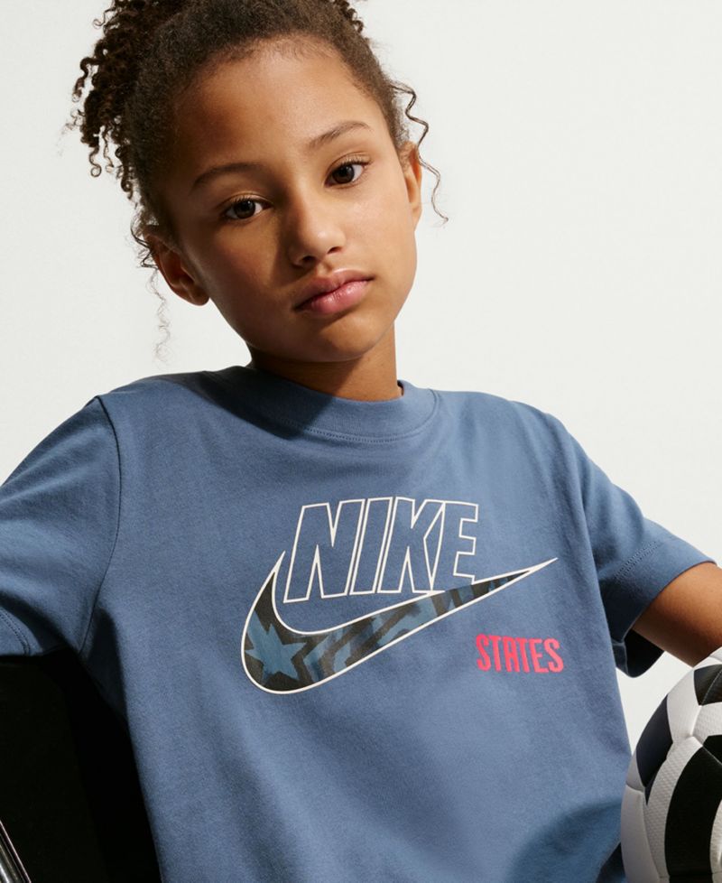 Big Boys' and Girls USA Futura Soccer T-Shirt