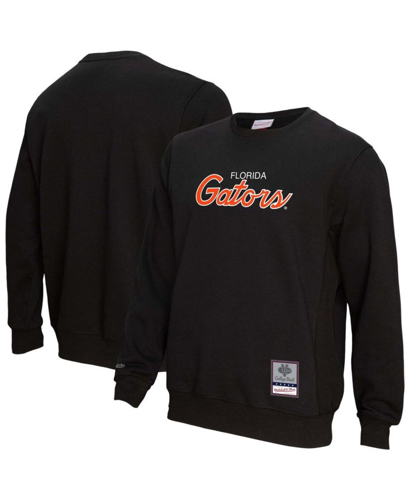 Men's Black Florida Gators Elite Script Pullover Sweatshirt