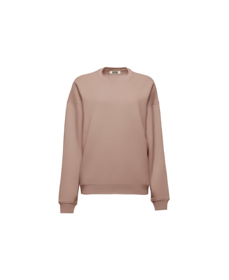 Women's Organic Cotton Teddy Oversized Crewneck