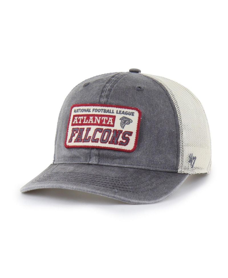 Men's Charcoal Atlanta Falcons Canteen Relaxed Trucker Adjustable Hat