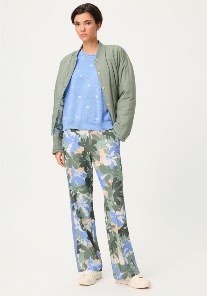 Women's Botanic Camo Side Stripe Pant
