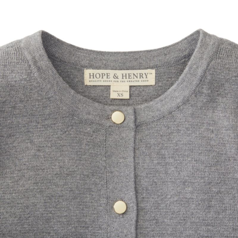 Baby Girls Hope and Henry Milano Stitch Cardigan