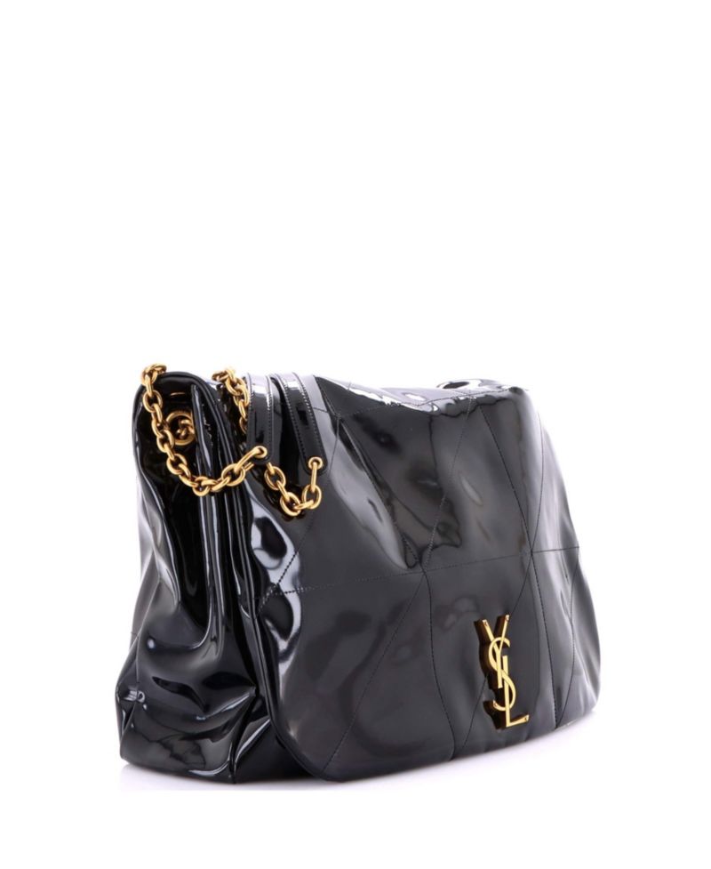 Large Jamie 4.3 Shoulder Bag Quilted Patent