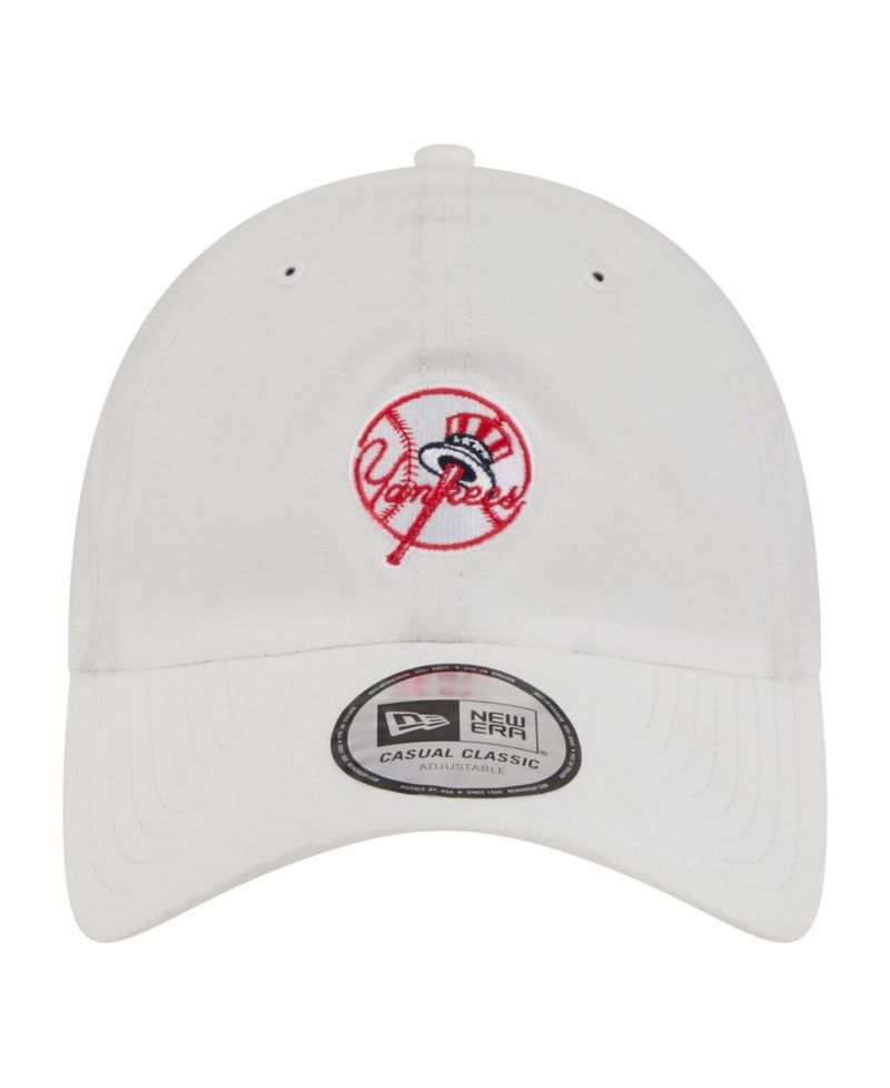 Men's White New York Yankees Ripstop Casual Classic Adjustable Hat
