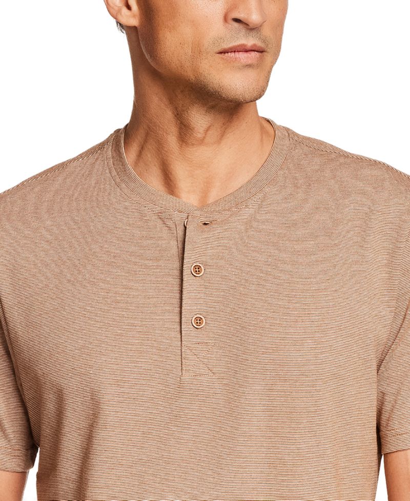 Men's Micro-Stripe Short-Sleeve T-Shirt