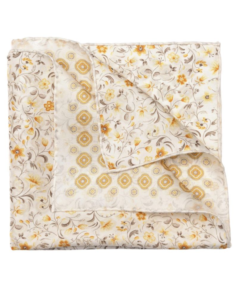 Men's Italo Double Sided Silk Pocket Square