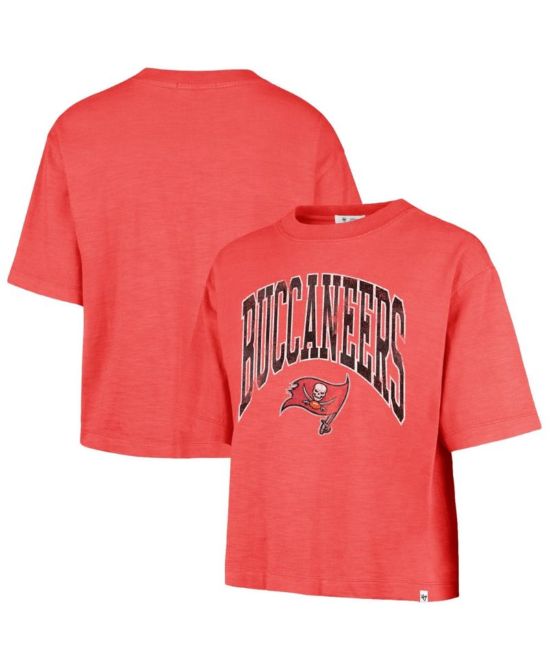 Women's Tampa Bay Buccaneers Mindi Cropped Slub T-Shirt