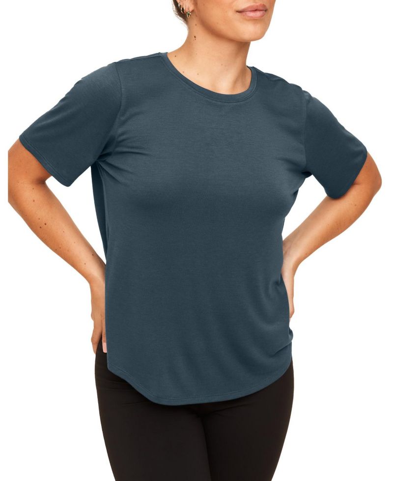 Women's Molly Short Skeeve Soft Knit Fabric T-shirt