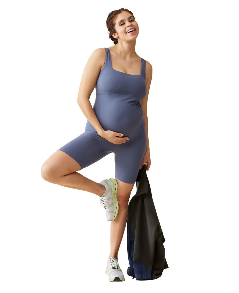 Maternity Ingrid + Isabel Short Active Unitard Jumpsuit