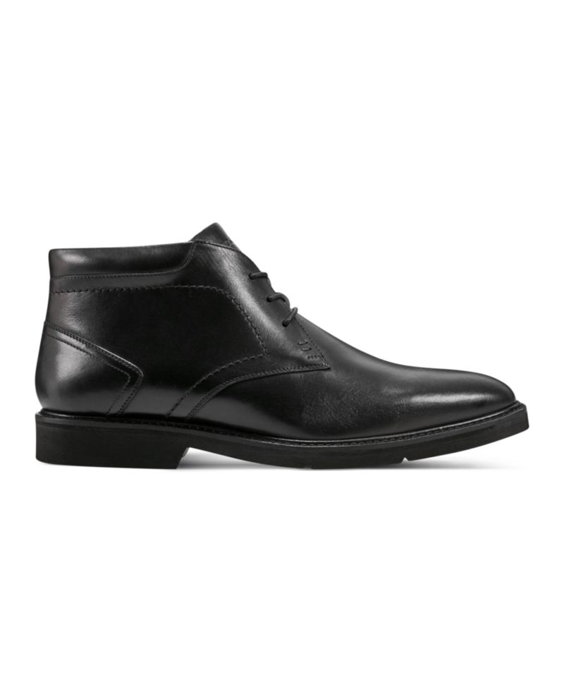 Men's Flynn Lace-Up Almond Toe Casual Boots