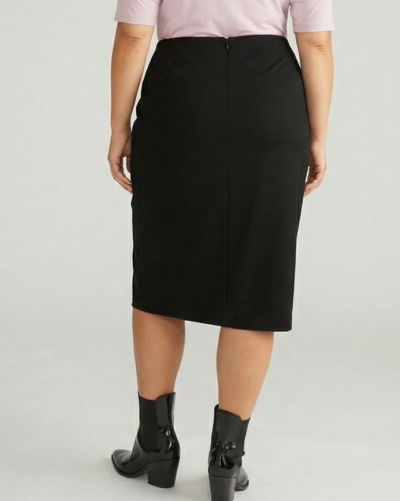 Plus Size Anya Ponte Skirt