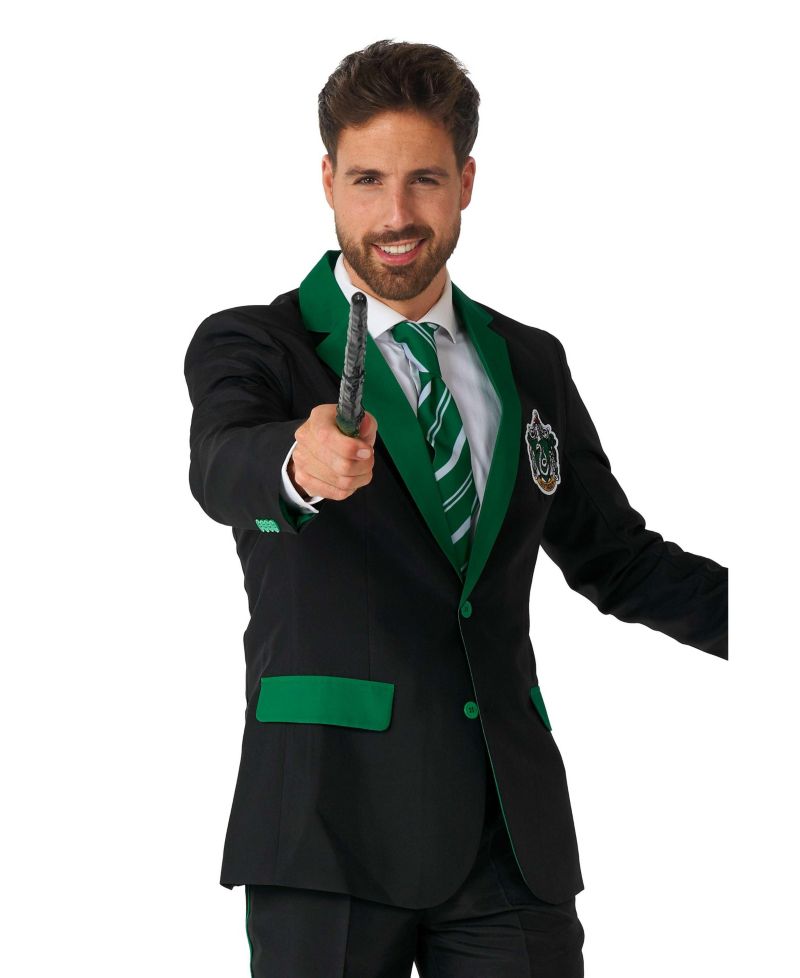 Men's Official Slytherin Costume - Slim Fit Suit
