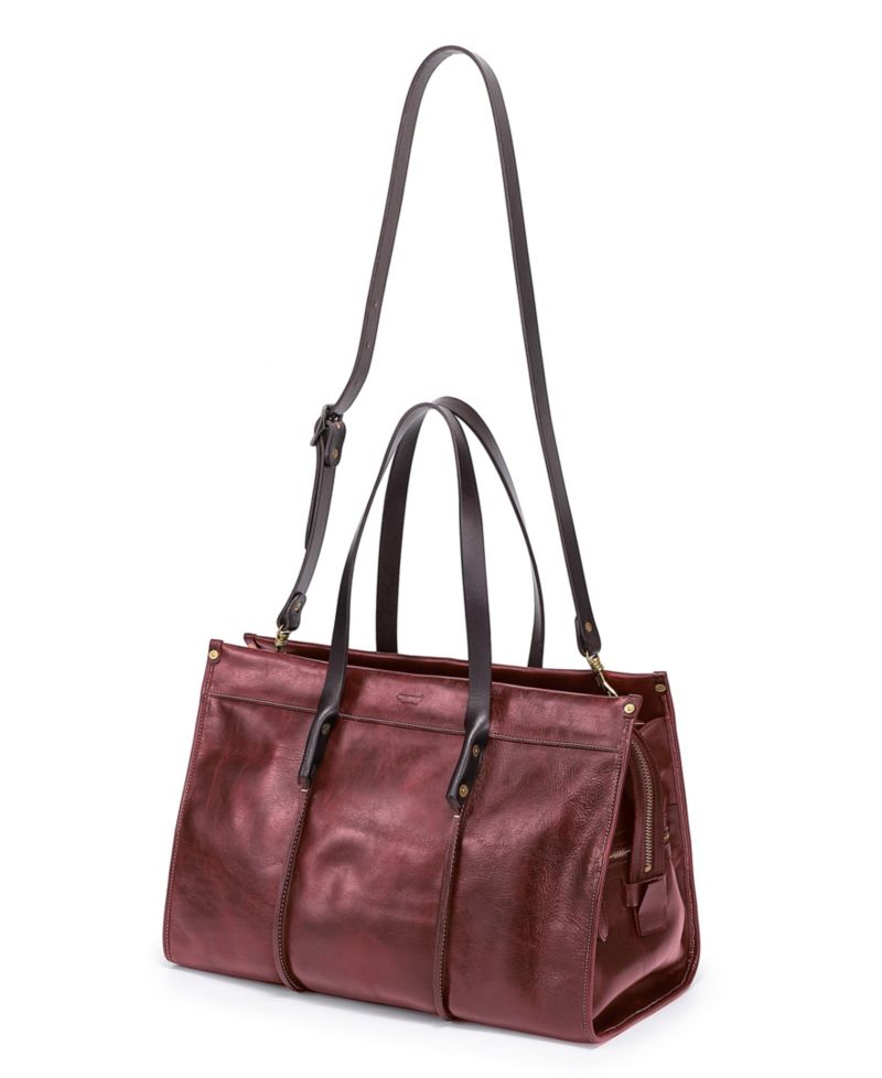 Women's Genuine Leather Spring Hill Duffel Bag