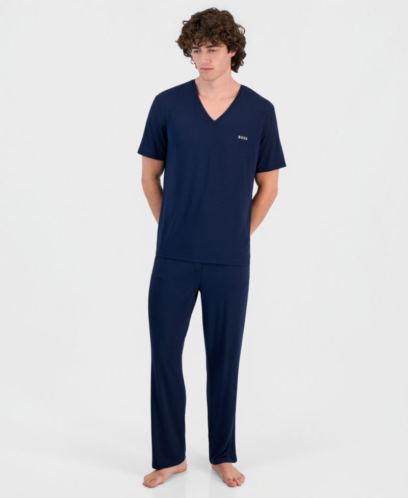 Men's Modal-Blend V-Neck Comfort T-Shirt