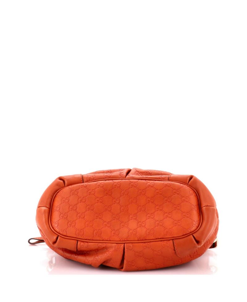 Medium Sukey Top Handle Satchel Guccissima Leather