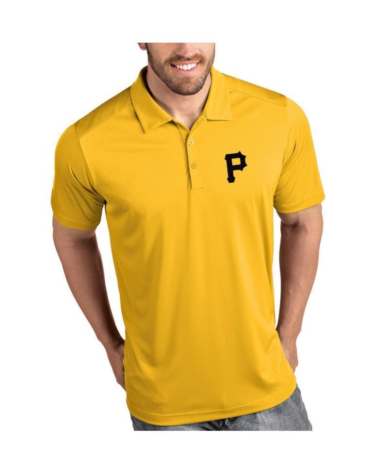 Men's Gold Pittsburgh Pirates Tribute Polo