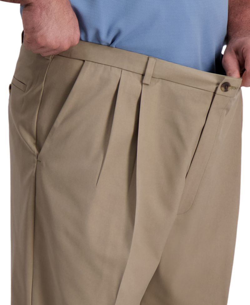 Big & Tall Cool Right Performance Flex Classic Fit Pleated Pant