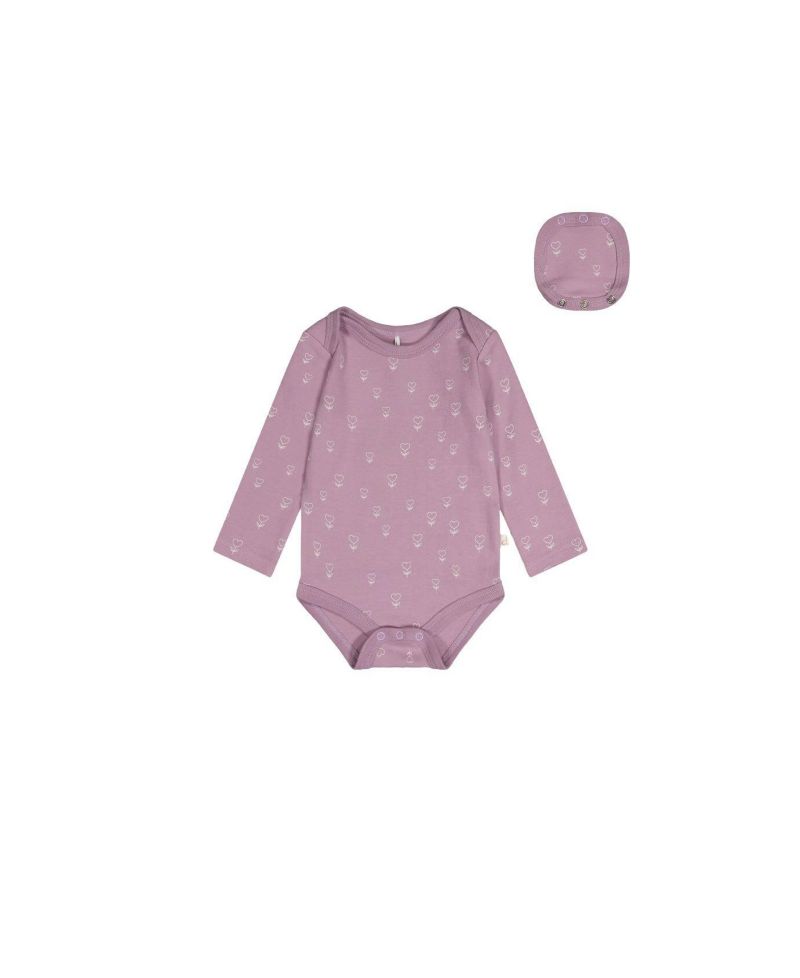 Baby Girls (3M-24M) Cotton Onesie Floral Print