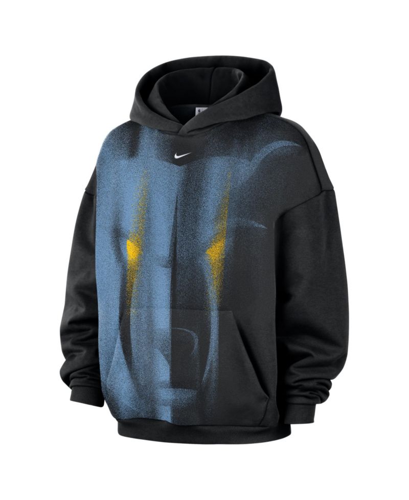 Men's Black Memphis Grizzlies 2026 Standard Issue Practice Icon Fleece Pullover Hoodie