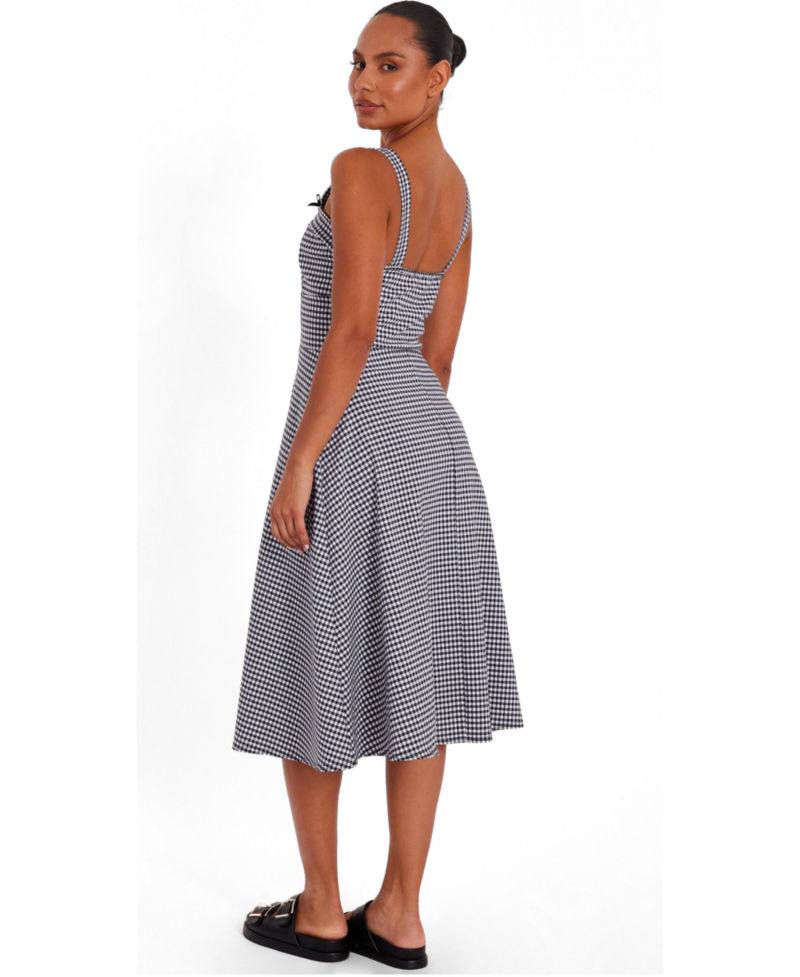 Women's Bow Midi Dress