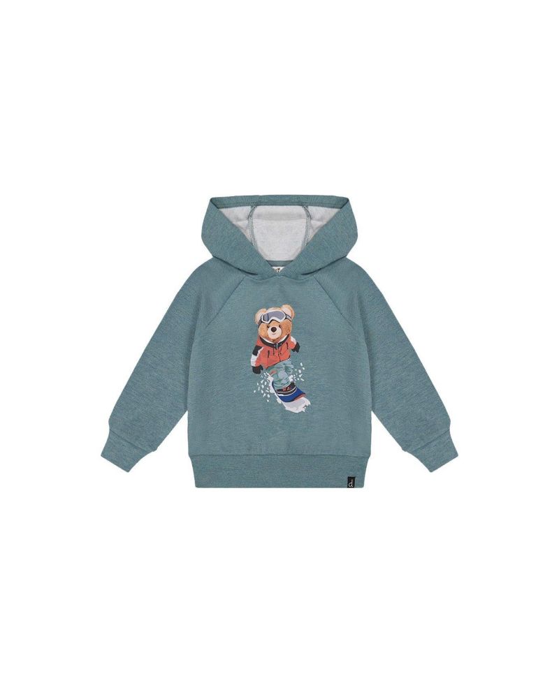 Little and Big Boy 6-8 Years Hoodie with Screenprint