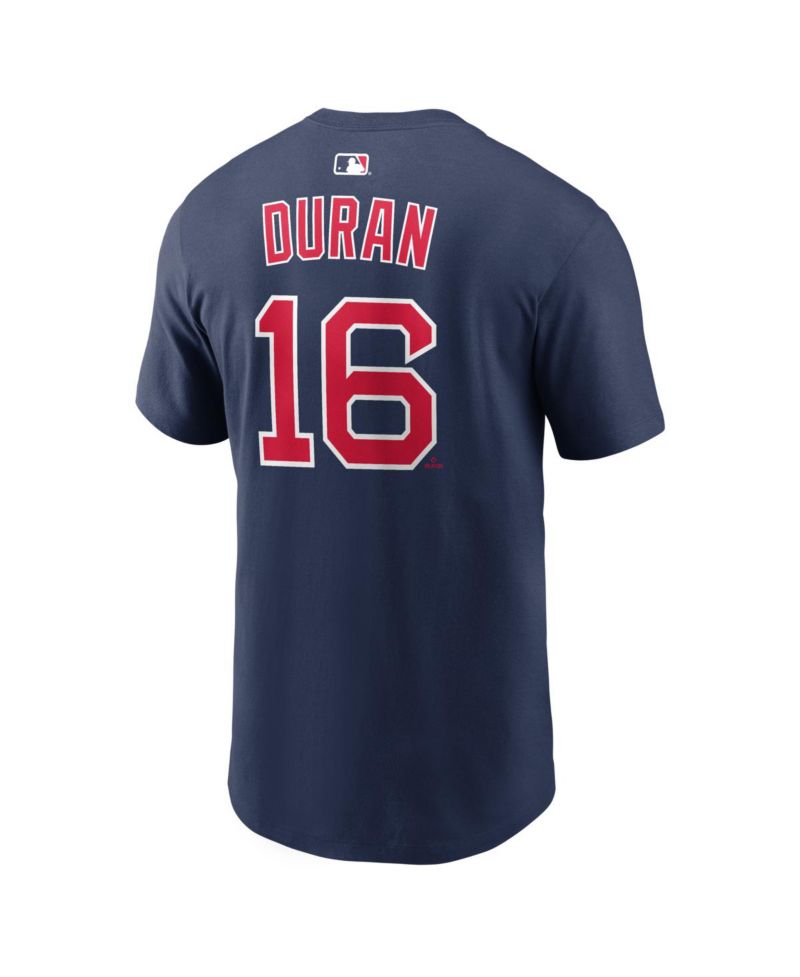 Men's Jarren Duran Navy Boston Red Sox Home Name & Number T-Shirt